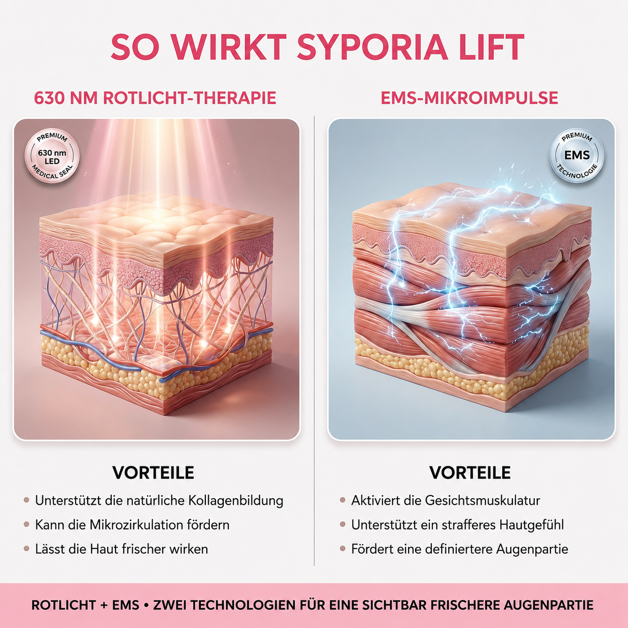 Syporia Face Lift- in 60 Tagen zu einem strafferen Gesicht