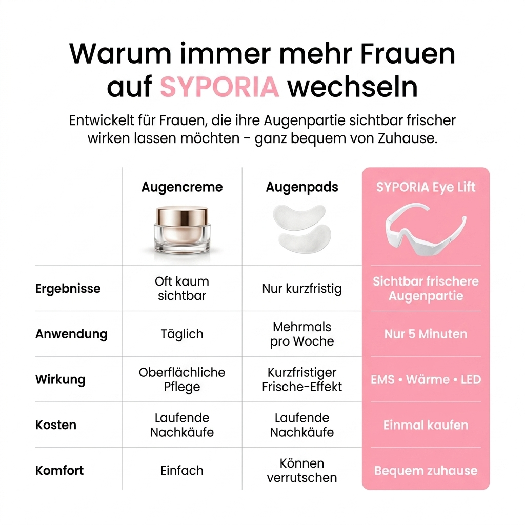 Syporia Eye Lift - sichtbar glattere Augenpartie in 60 Tagen